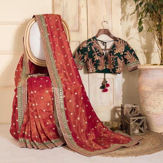 Rajeshwari Designer Net Saree