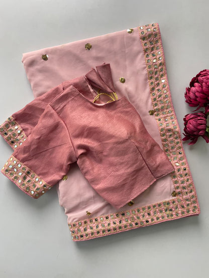 Vasundhara Aari Work Swarna Silk Saree