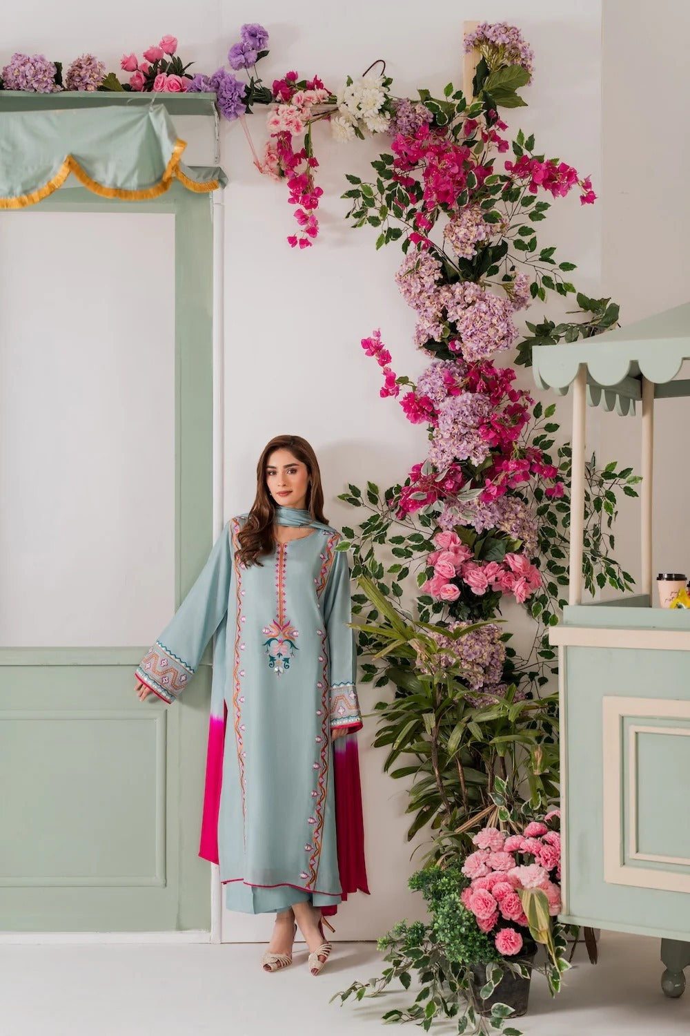 Nazakat – Embroidered Festive Suit Set