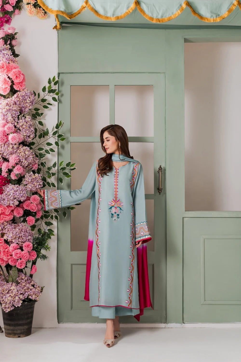 Nazakat – Embroidered Festive Suit Set